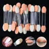 10pcs Nail Powder Brushes Sponge Glitter Picking Disposable Double Sided Eyeshadow Applicators Brush Makeup Cosmetic Tools TR194 6