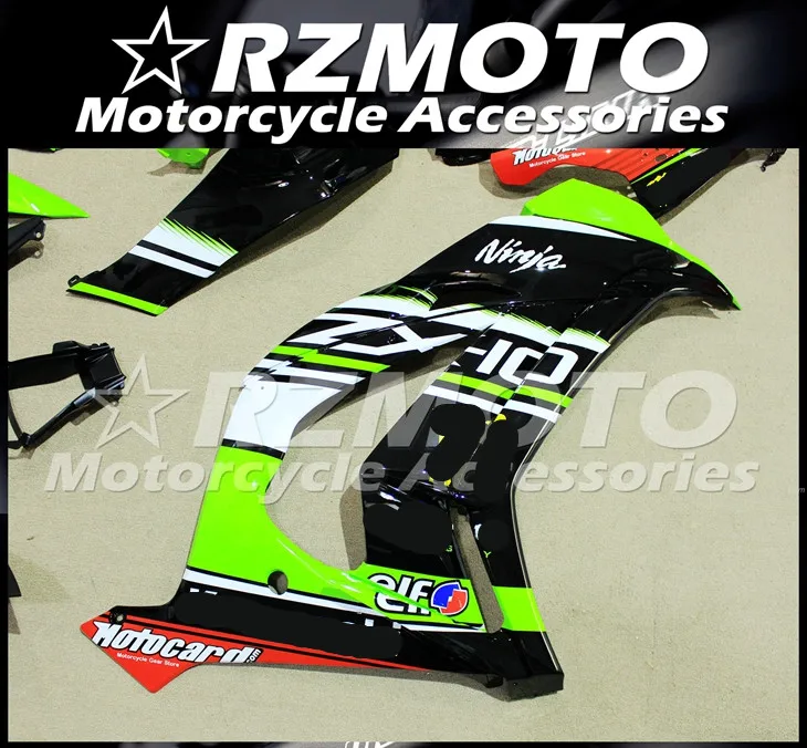 ABS мотоцикл обтекатель комплект для KAWASAKI ZX-10R- год кузов литьевая форма Магазин № 2299