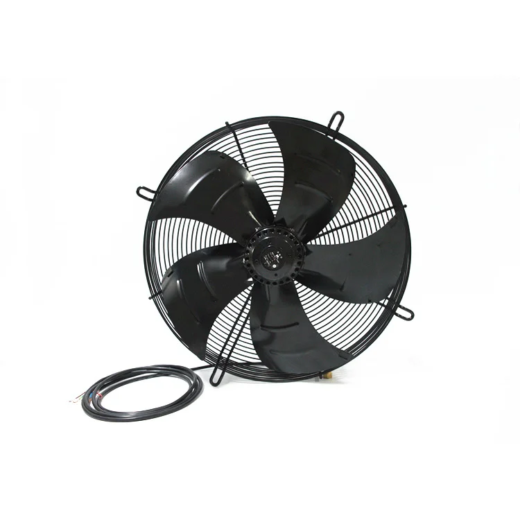 Outer rotor fan three-phase 380V air conditioning cold and dry machine fan YSWF74L4-522N-450