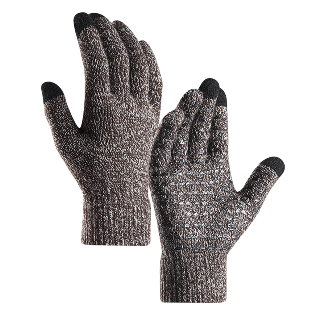 Men Cycling Gloves with Touch Screen Winter Putdoor Sports Finger Protection Glove