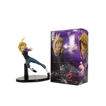 

15cm Anime Dragon Ball Action Figure Android Lazuli No.18 PVC Model Toy Doll Gift for Children