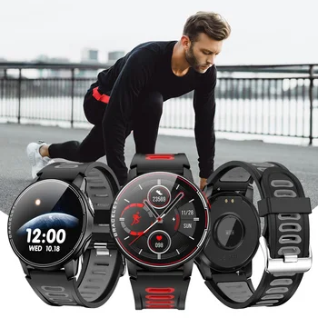 

S20 Smart Watch HD Full Touch Screen Heart Rate Blood Pressure Sleep Monitor Wristband Waterproof Brightness Control Smart Watch