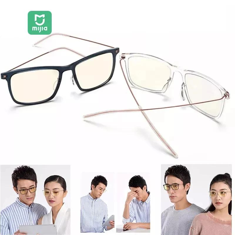 Mijia Anti-Blue Light Glasses Pro Men Women Ultralight Anti Blue Ray UV Fatigue Proof Eye Protector For Play Computer PC | Электроника