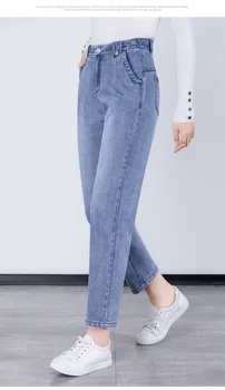 

2XL jeans woman for mom jeans pants boyfriend jeans for women with high waist push up large size ladies jeans denim 4xl 2020