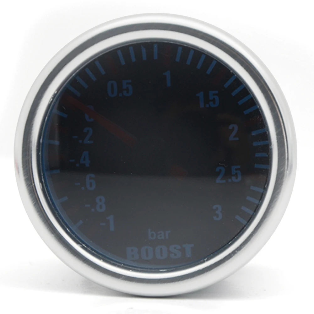 Jauge Mécanique Turbo Boost Pour Voiture, 3.0 BAR, 2 Pouces, 52MM, LED Blanche Universelle