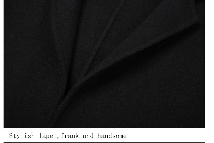 Winter Woolen New style Female Overcoat wool Oversized Cashmere Jacket Women Tide Ladies Slim Black Outerwear Long Medium Coat