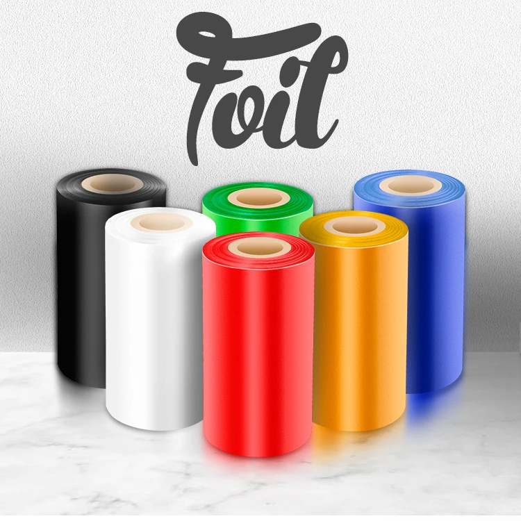 Satin Ribbon Foil Professional 50mm width100m length Foil for Nmark