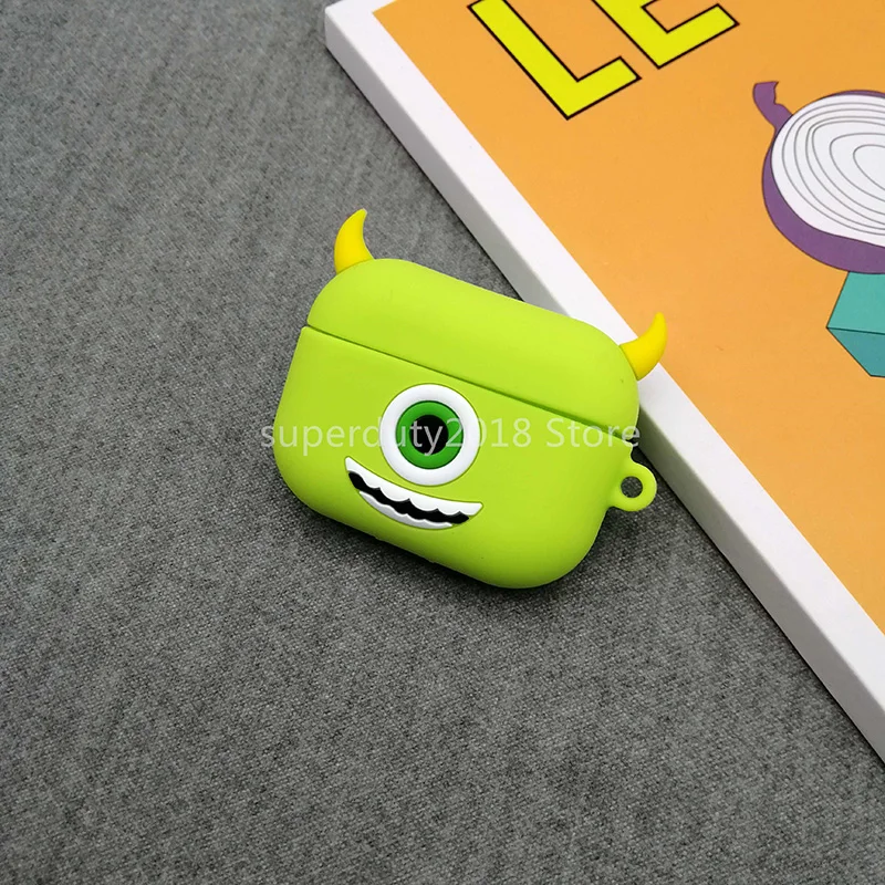 Newbigeye Милый чехол для Airpods Pro, беспроводной чехол для apple airpods Pro 3, чехол для Air Pods pro, силиконовый чехол для наушников, защитный чехол - Цвет: Newbigeye
