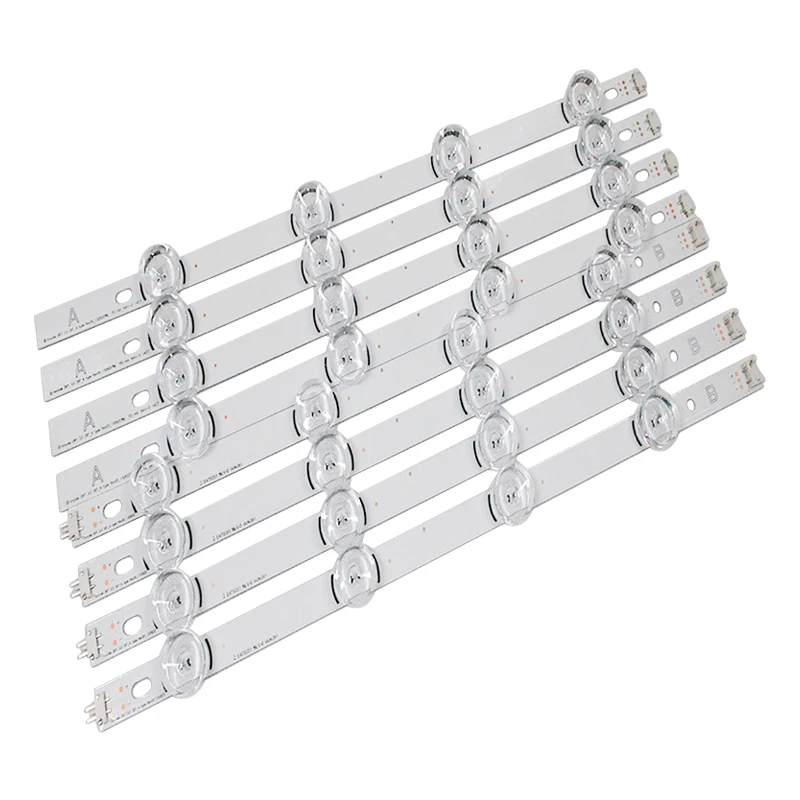 

8 PCS(4*A+4*B)LED strip bar Replacement for LG 39 inch TV 39LB5610 39LB561V innotek DRT 3.0 39 inch A B type