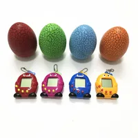 Cracked Dinosaur Egg Multicolor Virtual Network Digital Pet Game Toy Tamagotchi 90S Mini Electronic Pet Christmas Gift 2