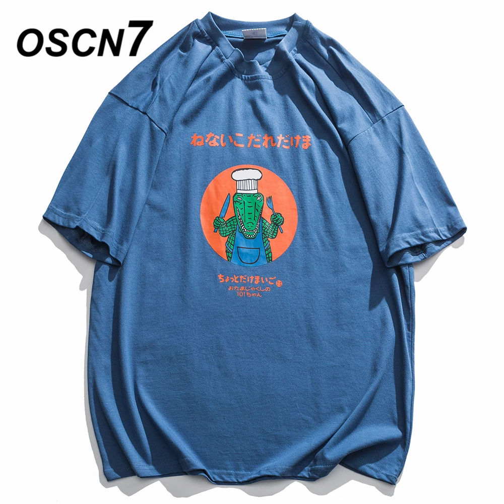 

OSCN7 Graphics Print Men's T-Shirts 2020 Funny Short Sleeve Tshirts Summer Hip Hop Casual Fashion Women Top Tee Streetwear H0042