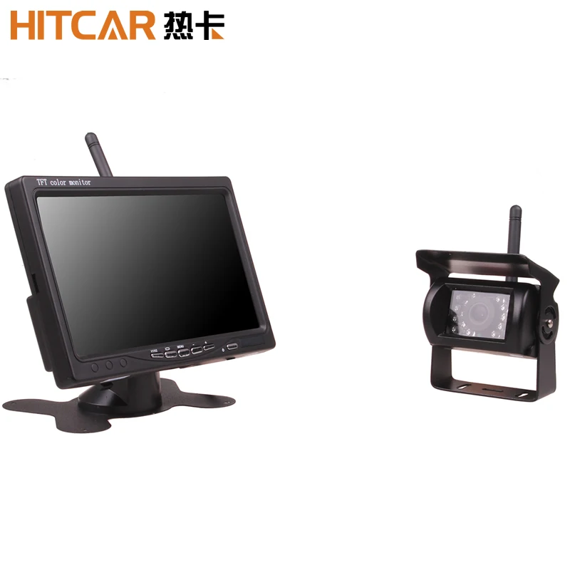 

Car Truck 12V 24V 5 / 7 inch Wireless HD Monitor Rear View Reverse Backup Camera Parking CCTV KIT Combo Waterproof Night Vision