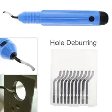 Ручное использование быстрое зажимное металлическое алюминиевое в виде ручки для снятия заусенцев триммер и скребок Edger набор для профессионального лома Фаска Инструмент для обрезки