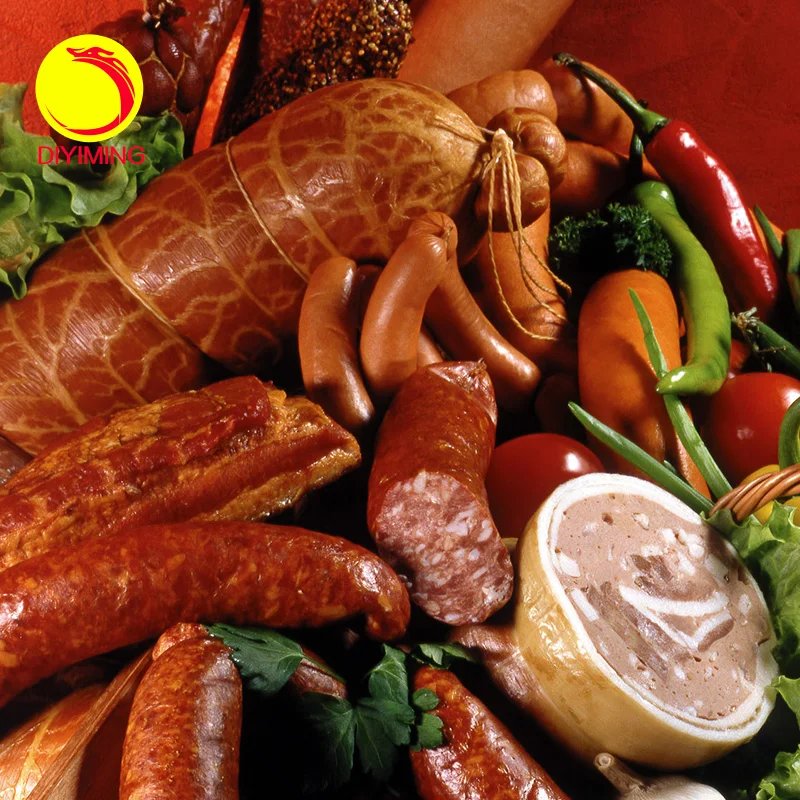 DIYIMING salame PGI PDO Материал Большая ветчинная колбаса Диаметр упаковки корпуса 125 мм Длина 500 мм ветчинная колбаса сухая оболочка колбаса