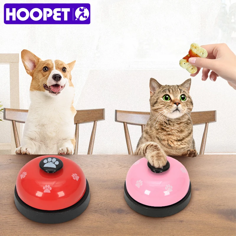 Игрушка для домашних животных HOOPET, обучающая игрушка под названием «ужин», маленький колокольчик, кольцо, игрушки для собак, для плюшевого щенка, домашнее животное, вызов