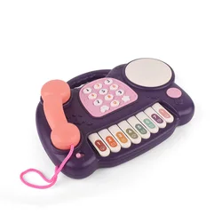 Instrument de musique Miniature pour enfants, jouet pour bébés, téléphone, Piano, clavier, tambour, éducation précoce, nouveau 