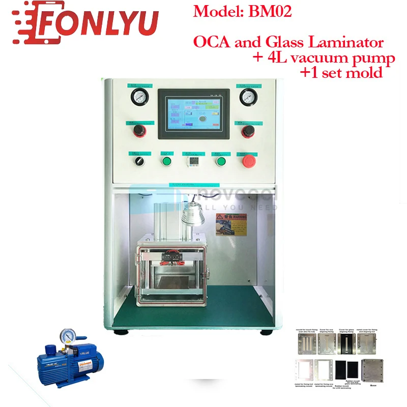 BM02 lcd экран ламинатор/вакуумный ламинатор для сотового телефона lcd Ремонт для samsung и iphone