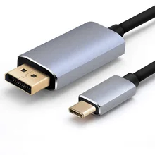 YMY USB 3.1 Tipo C para Display port Cabo Adaptador para Apple Macbook, Macbook Pro, huawei Companheiro Series, Samsung S8 S9 S10 S10 +