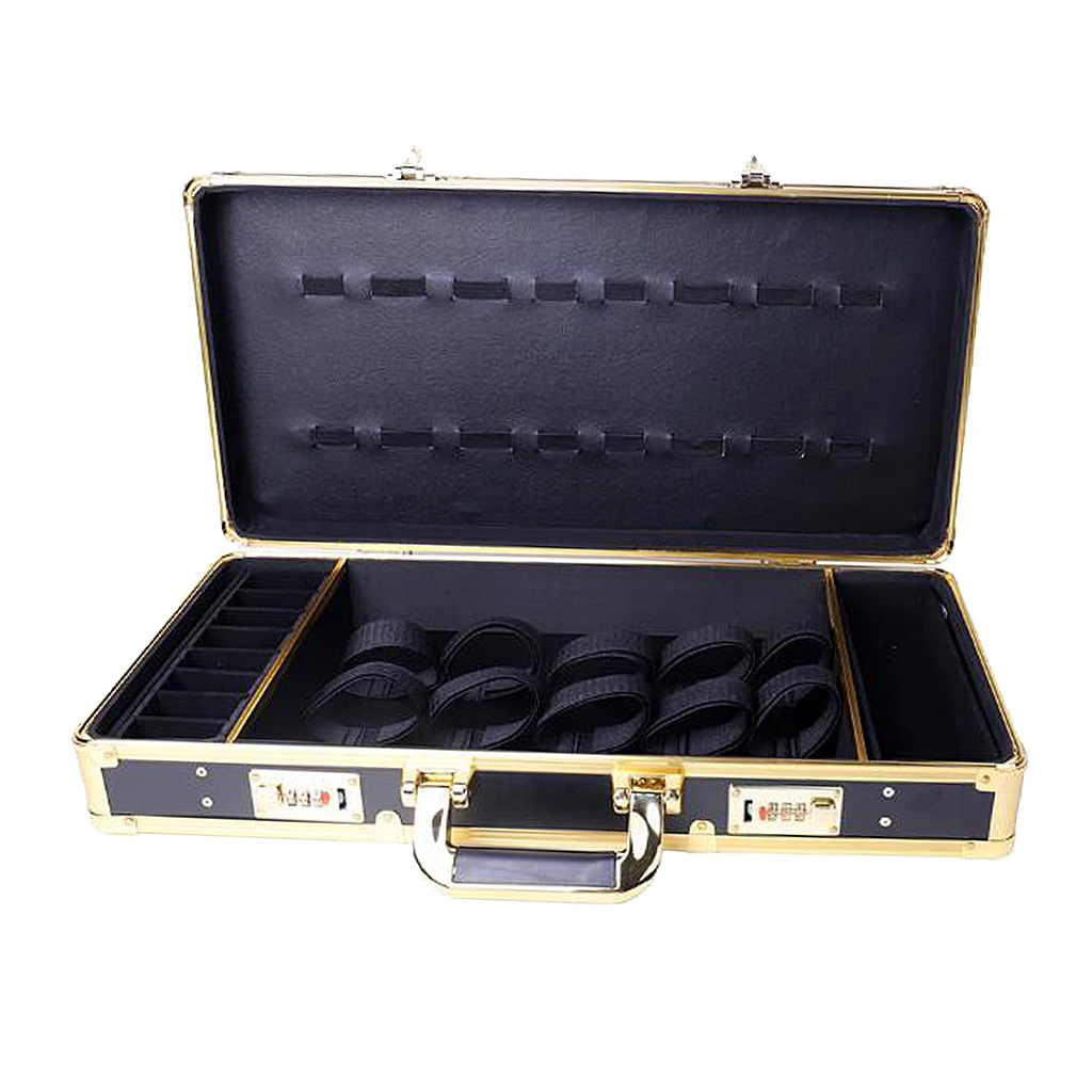 Case de Alumínio Barbeiro Quadro Bloqueio Adido Cabelo Clippers Pentes Caixa Ferramenta 2 Cheap Acessórios para estilo