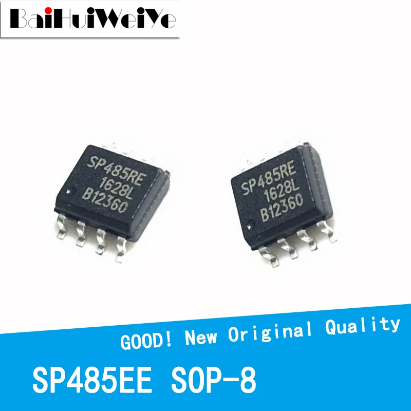 10Pcs/Lot SP485EEN SP485 SP485REN SP485EE Chip DC/DC Converter Buck SMD SOP8 SOP-8 Good Quality Chipset | Электронные компоненты