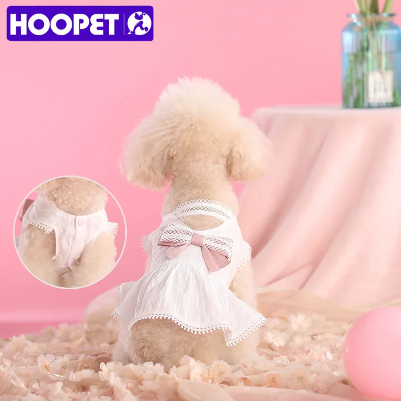 HOOPET Clothes For Small Dogs Princess Dress For Dogs Lace Tullle Pet Dress York Dog Clothes Cat Bargains Comfortable Dog