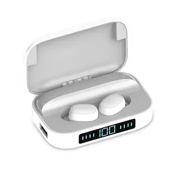 

sports Wireless Bluetooth 5.0 TWS Earphones Mini Earbuds In-ear stereo headset intelligent noise reduction head set with mic