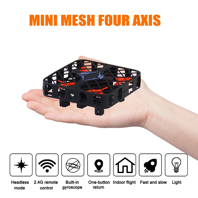 Горячая Распродажа 1602 Box Flyer 2 4G 4 Axises Gyro 3D Flip RC вертолет Мини Квадрокоптер