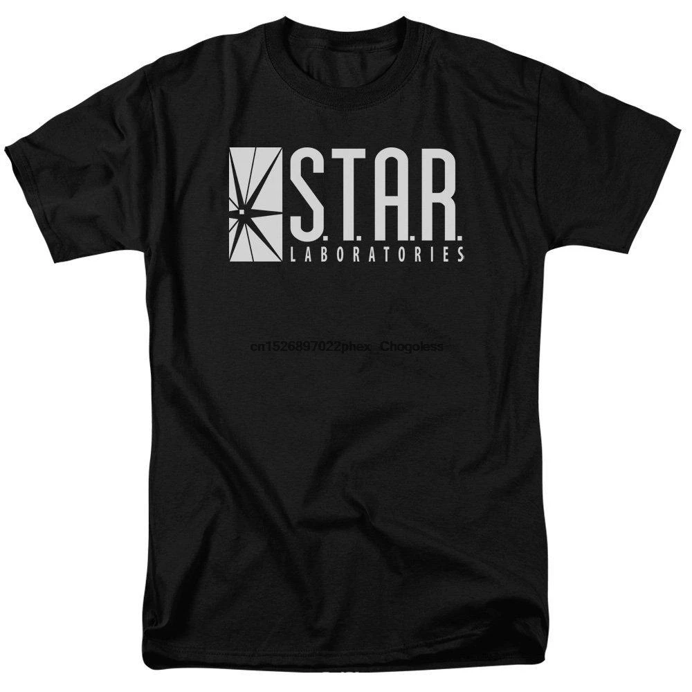 Черные рубашки The Flash Star Labs | Мужская одежда