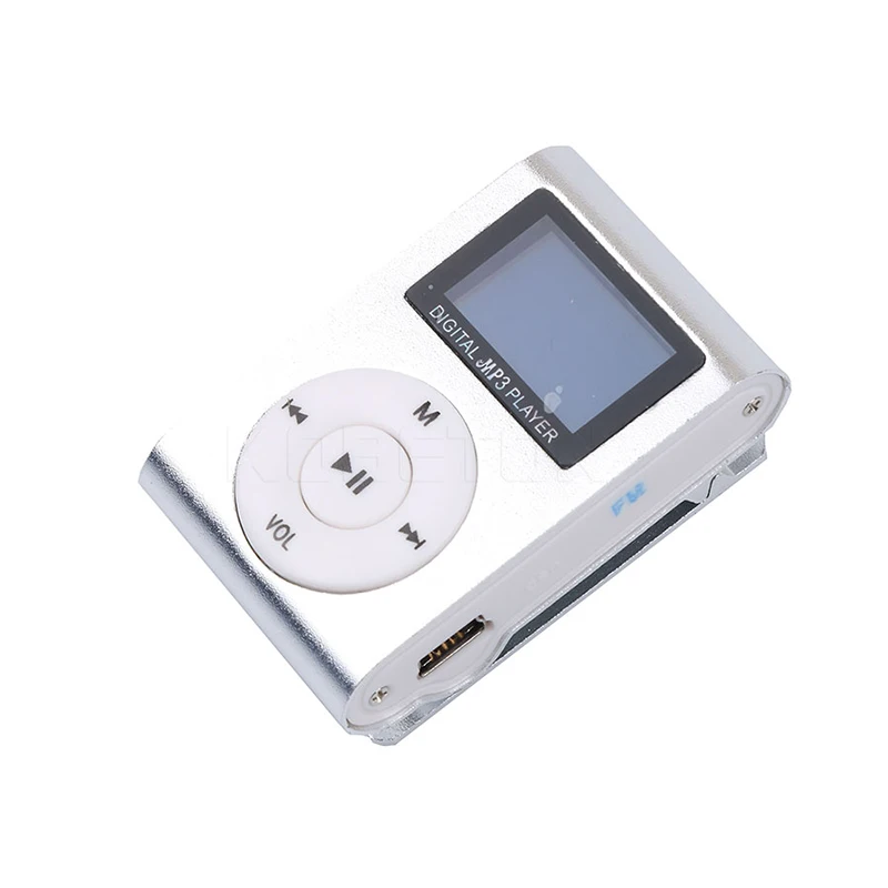 mp3 player for youtube kebidumei Portable Mini Clip MP3 Player LCD Screen with Micro TF/SD Slot with Earphone and USB Cable Portable MP3 Music Players mp3 player online MP3 Players