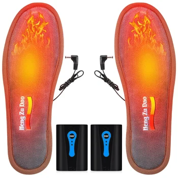 

Electric Heated Insole Foot Warmers Battery Powered Heated Insoles Winter Warm Shoe Insoles For Working Skiing Hiking Camping