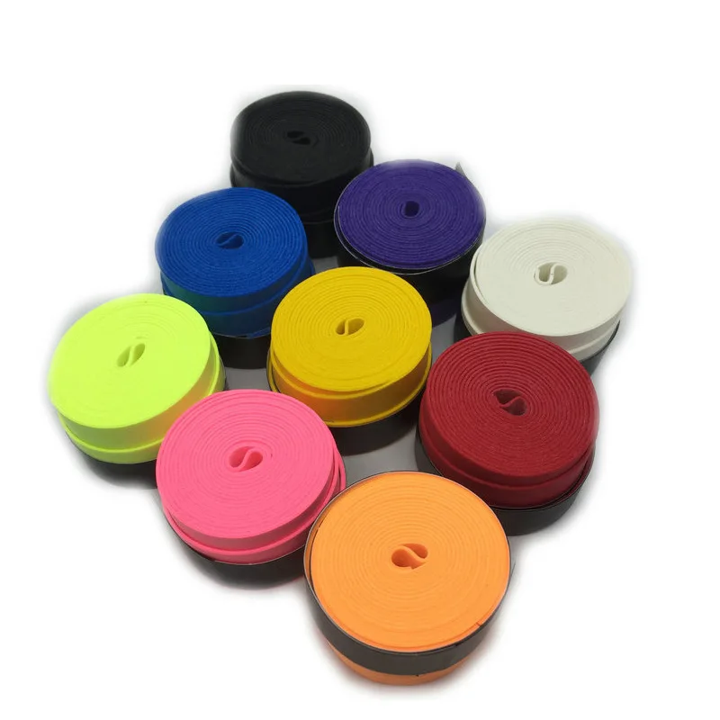 10Pcs Sweat Absorption Band Tennis Racket Overgrip Tennis Grip Racket Fishing Rod Dry Sweat Band Absorpted Over Grip Padel Tenis