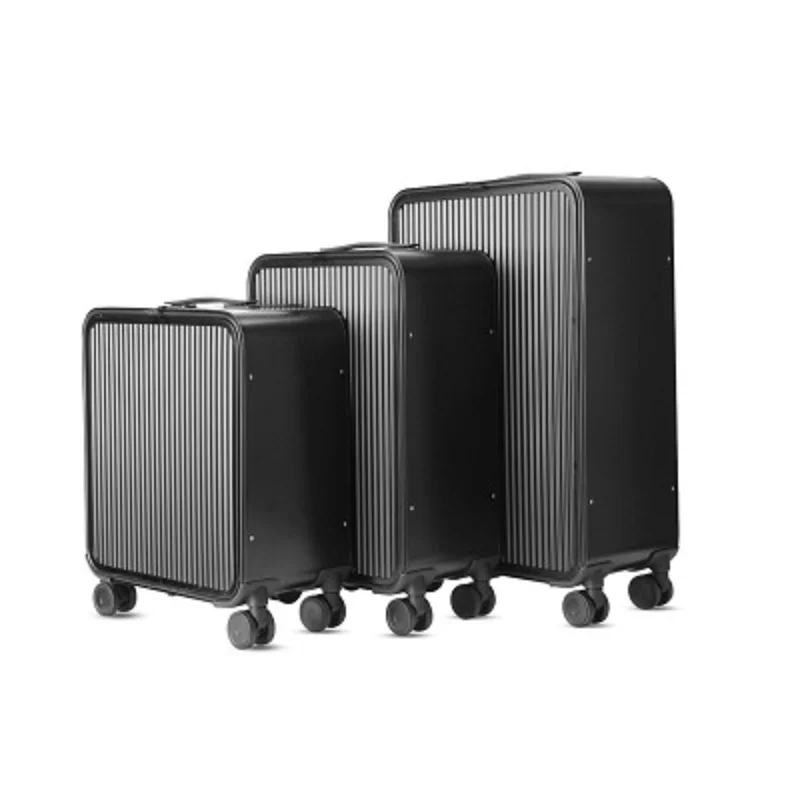 

Durable And High-quality 100% Aluminum Alloy 20" 24" Inch Suitcase TAS LOCK 100% Spinner Business Trolley Luggage Bag On Wheel