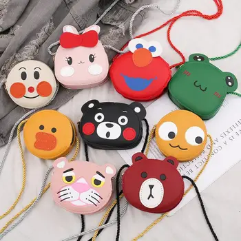 

Cartoon Baby Kids Girls PU Leather School bag Shoulder Bag Messenger Handbag Mini Small Crossbody Satchel Coin Purse Bags
