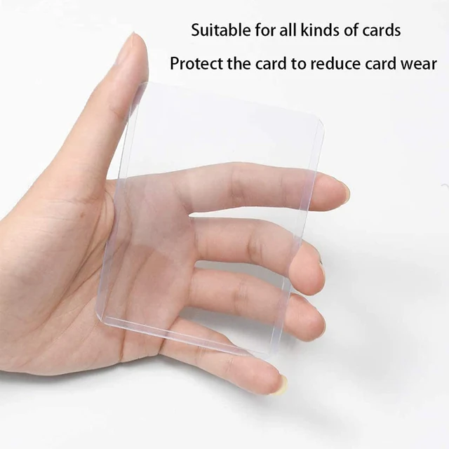 Pokemon Transparent Card Sleeves Playing Game Album Pokémon Map Collectors Alone protection Holder Folder Loaded List toys 4