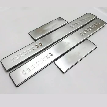 

Car Styling Accessories For 2017 2018 Mg Zs Door Sill Scuff Pedal Cover Stainless Steel Protector Guard Trim Sticker Strip 4pcs