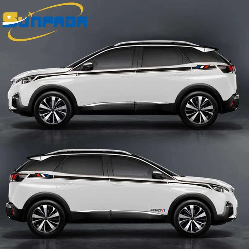 Наклейка для корпуса PEUGEOT 3008 3008GT 4008 5008 GT 2017 2020|Автомобильные чехлы| |