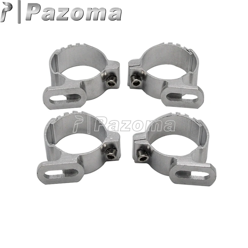 Adjustable Quarter Fairing Fork Clamp Mount Kit Gauntlet Headlight Fairing Bracket 39mm 41mm 45mm 49mm Fork for Harley 883 1200