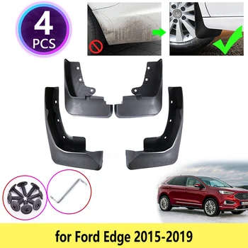 

4 PCS for Ford Edge 2015 2016 2017 2018 2019 Mudguards Mudflaps Fender Guards Mud Guard Flap Splash Flaps Car Wheel Accessories