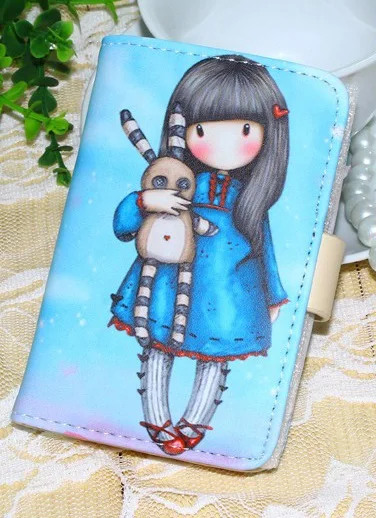 Модные женские кошельки сумка из искусственной кожи для девочек женские кошельки сумки портмоне для монет карты ID держатель длинный женский кошелек бумажник сумки - Цвет: card holder sky blue