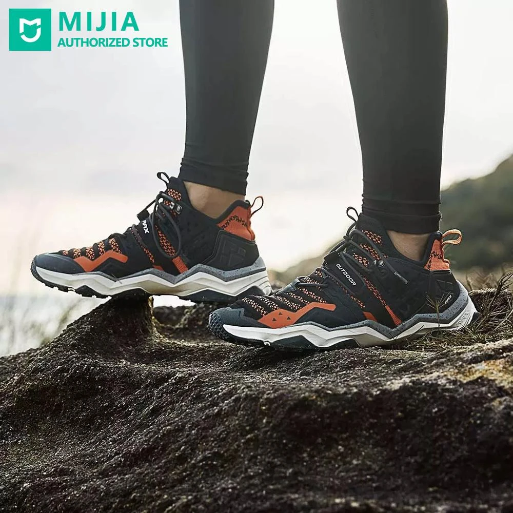 Botas de senderismo Rax para hombre, zapatos de verano, tela de malla transpirable, antideslizante, para Trekking con cordones para zapatos, novedad|Control remoto inteligente| - AliExpress