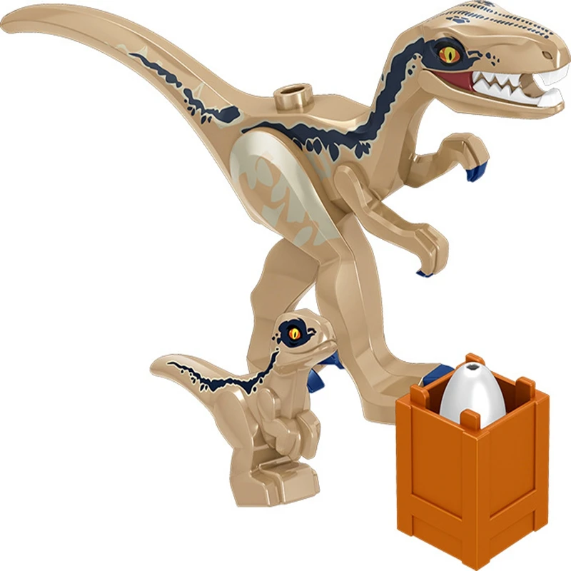 

Legoing Jurassic World Big Size Block Building Blocks Dinosaur Velociaptor Toys & Hobbies Jurassic Kids Gifts Dinosaurs Legoings