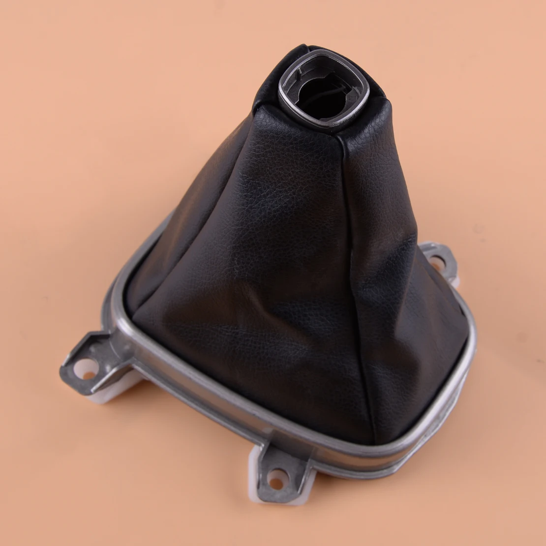 

beler PU Black Manual Transmission Shift Gear Lever Frame Boot Cover dust-proof Fit for Honda Accord 2008-2010 2011 2012 2013