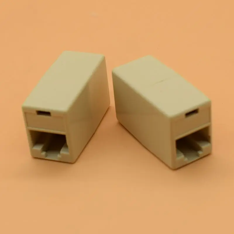 

IMC Hot 10 Stks RJ45 8P8C Dubbele Poorten Vrouwelijke Plug Telefoon Connector