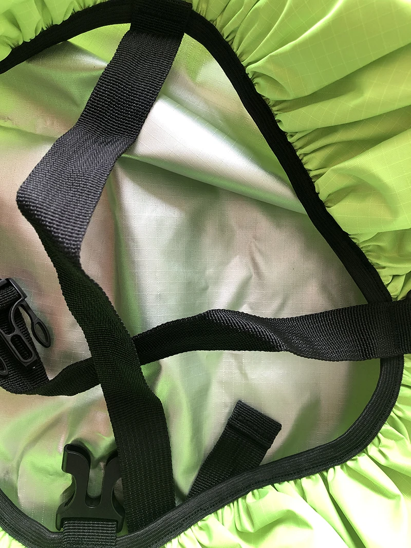 Светоотражающая уличная сумка-чехол Портативные водонепроницаемые чехлы для рюкзаков ультралегкие походные дождевики защищают туристические аксессуары 35L