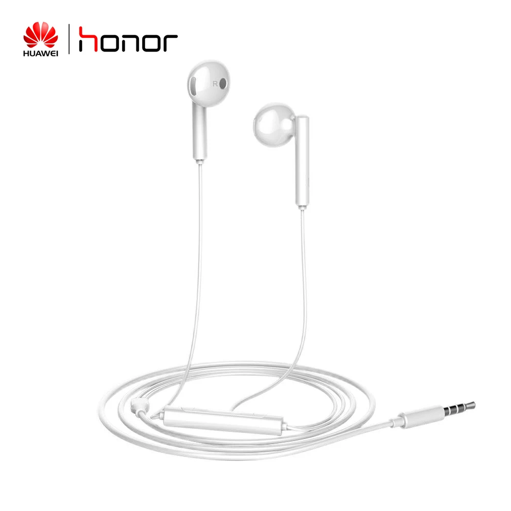 HUAWEI оригинальный Honor AM115 проводные наушники в два раза вкладыши с микрофоном