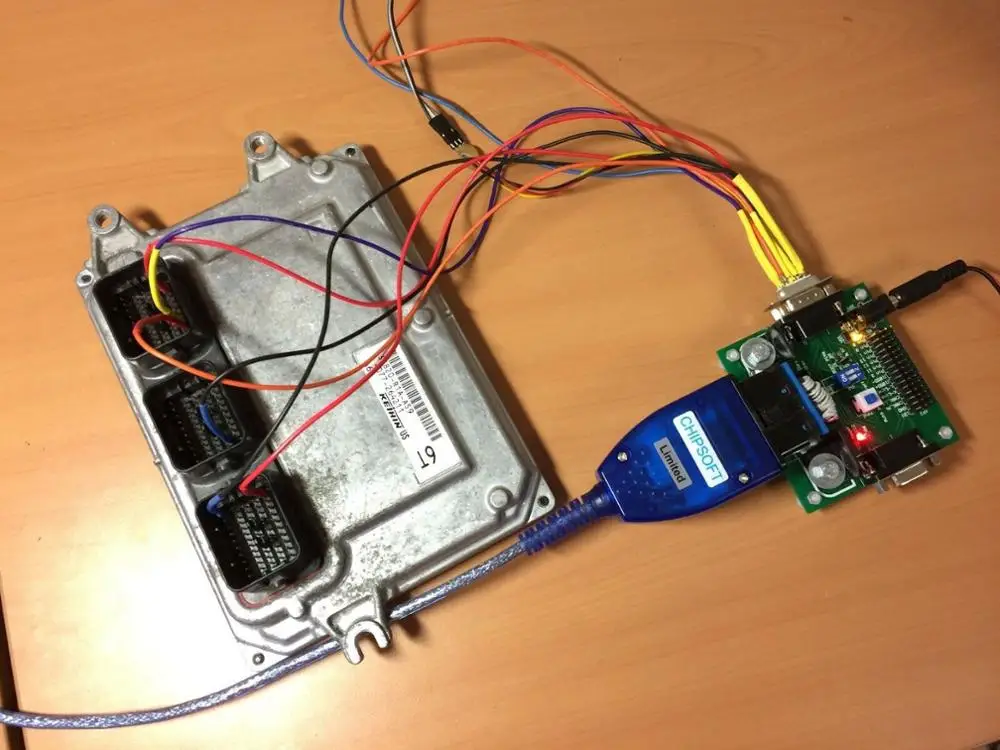 Genuine Chipsoft OBD2 Breakout Box V2 pinout bench tool for ECU chip ...