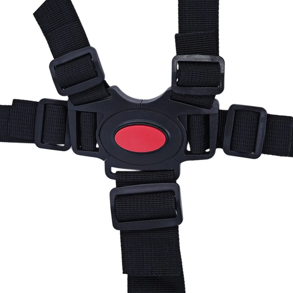 Children Baby Belt Stroller Pushchair Child Dining Chair Buggy Harness Universal 5 Point Harness Pram Strap Safe Belt Accessorie anti drop hanger belt,stroller safety belt set,stroller accessory