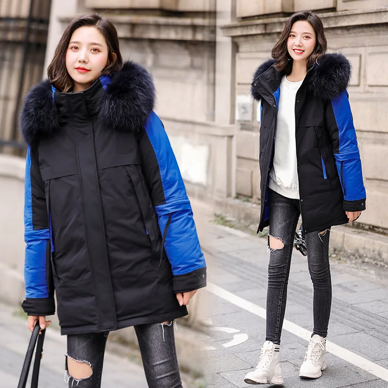 

Workwear Cotton Coat Women's Short Korean-style Loose-Fit 2019 New Style Large Size Cotton-padded Jacket Plus-sized Thick Winter