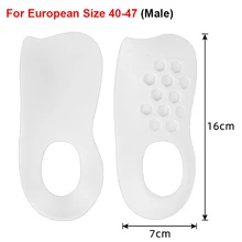  1Piar Flatfoot Orthesen Insoles Unisex Orthopedic Adjuster Arch Support Orthotic Insole O-shaped Leg Flatfoot Corrector Shoe Pad 