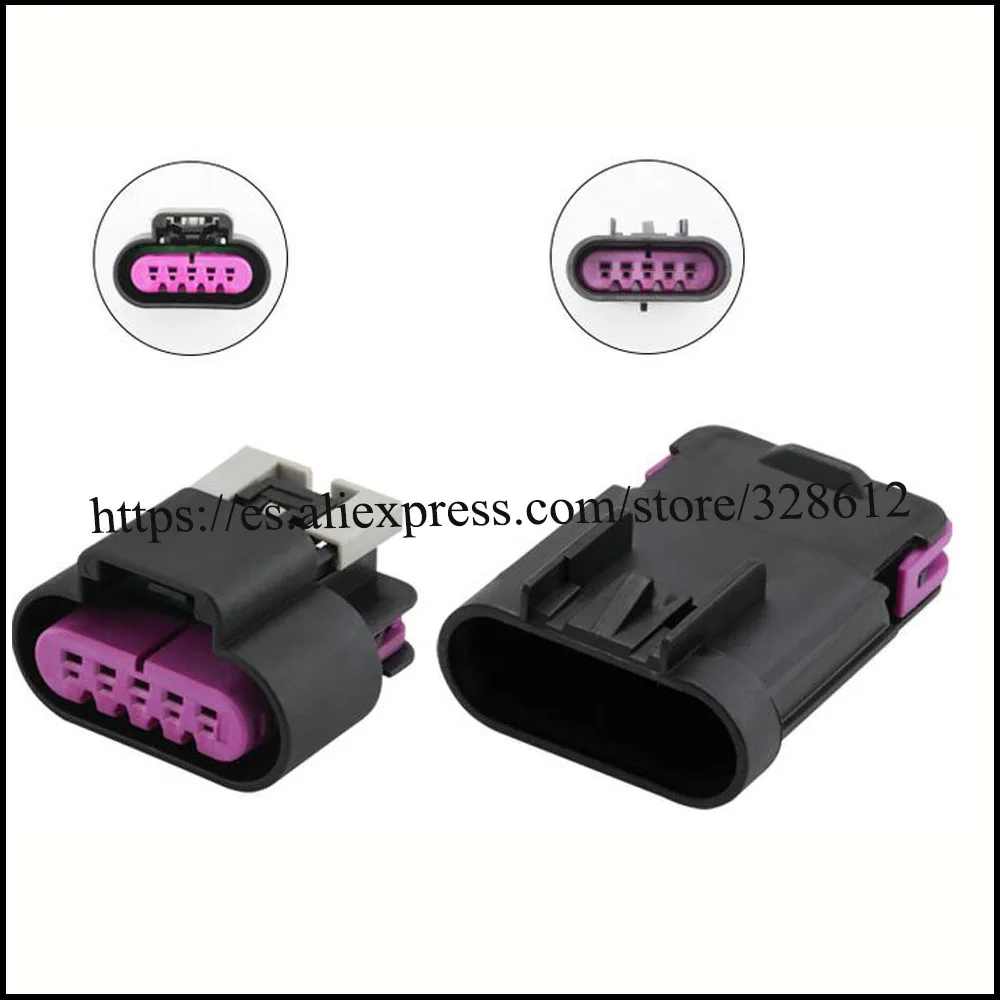 

13519053 13519051 car wire female male cable Waterproof sheath 5 pin connector automotive Plug socket include terminals seals